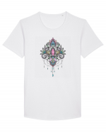 Mandala Tricou mânecă scurtă guler larg Bărbat Skater