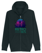80' Retro City Hanorac cu fermoar Unisex Connector