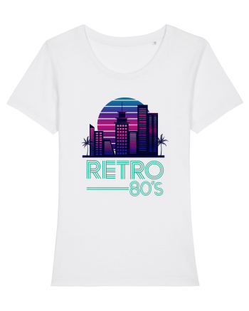 80' Retro City White