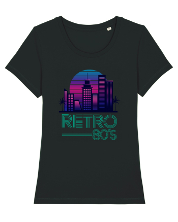 80' Retro City Black