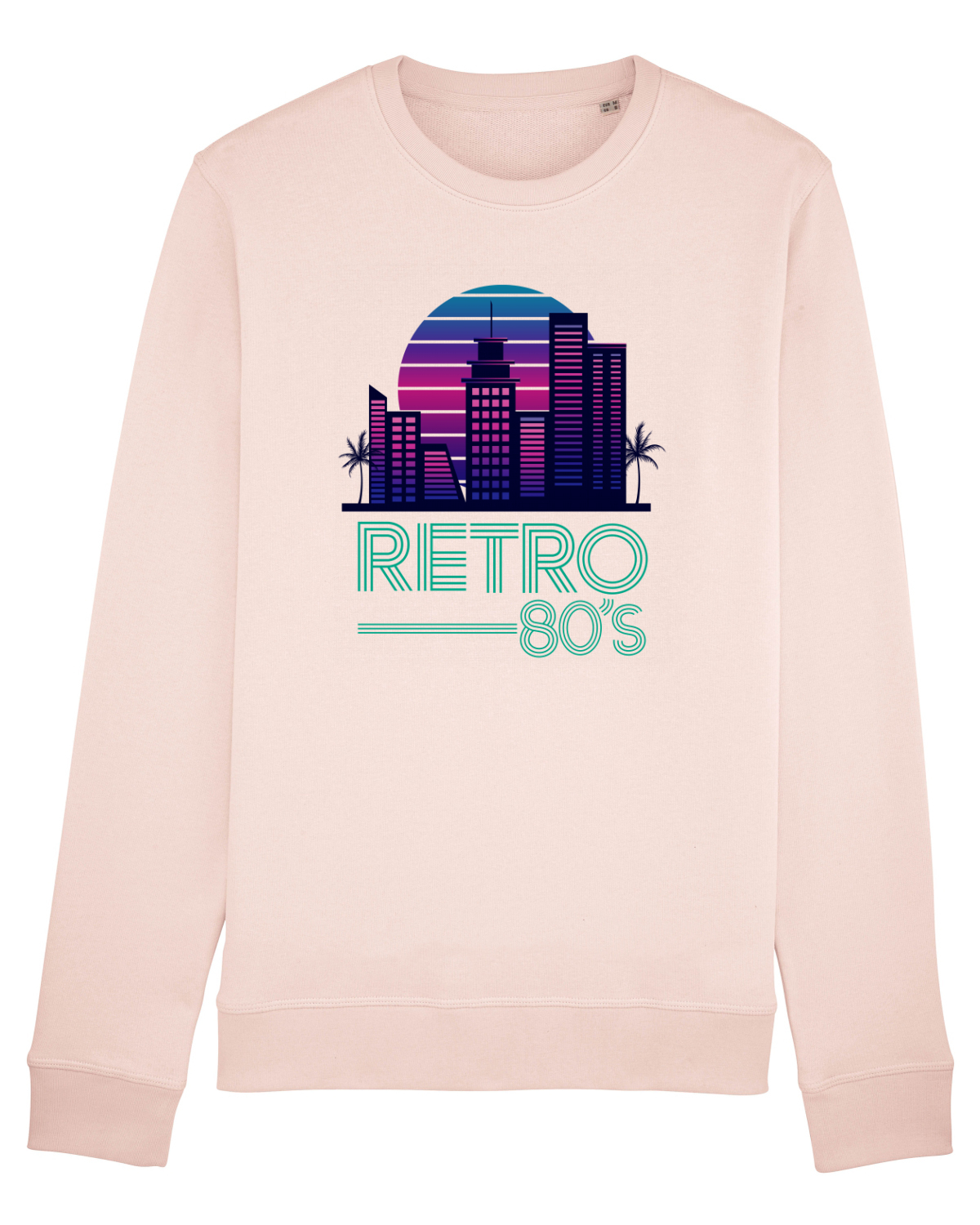 Bluză mânecă lungă Unisex Rise Candy Pink