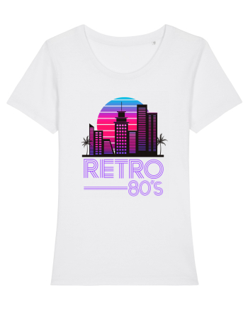 80' Retro City White