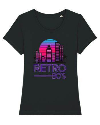 80' Retro City Black