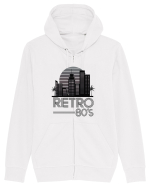 80' Retro City Hanorac cu fermoar Unisex Connector