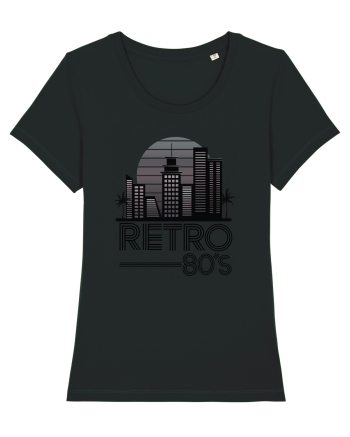 80' Retro City Black