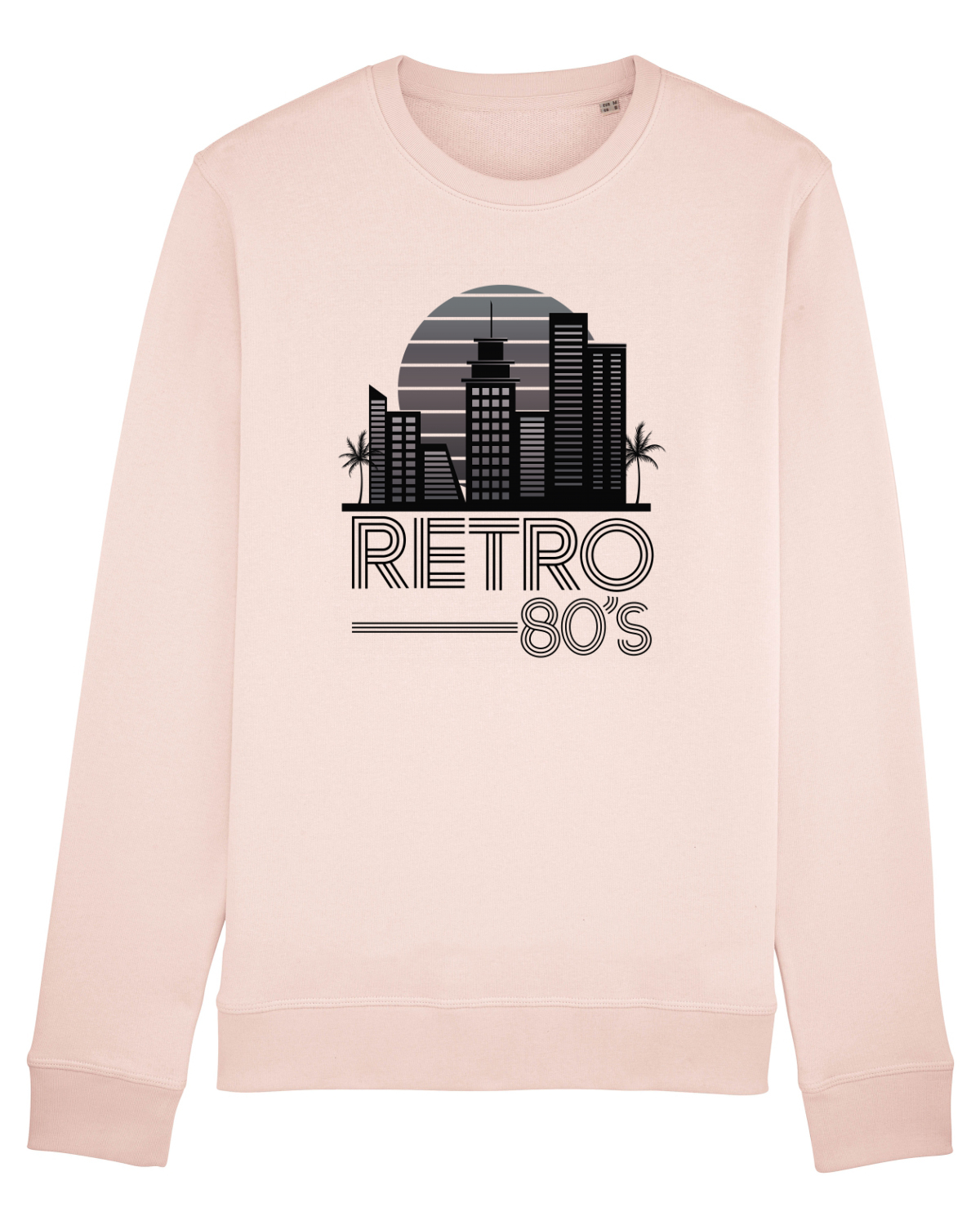 Bluză mânecă lungă Unisex Rise Candy Pink