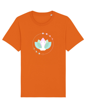 Yoga pose Bright Orange