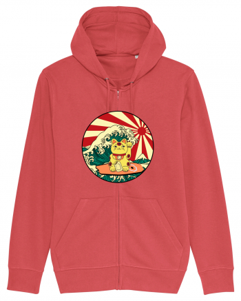 Great Wave Cat Carmine Red