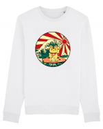 Great Wave Cat Bluză mânecă lungă Unisex Rise