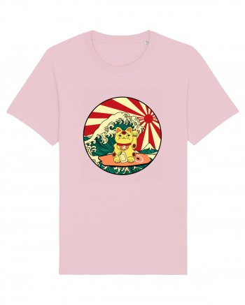 Great Wave Cat Cotton Pink