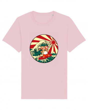 Great Wave Cat Cotton Pink