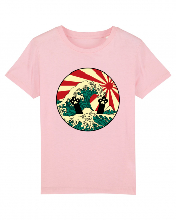 Great Wave Cat Cotton Pink