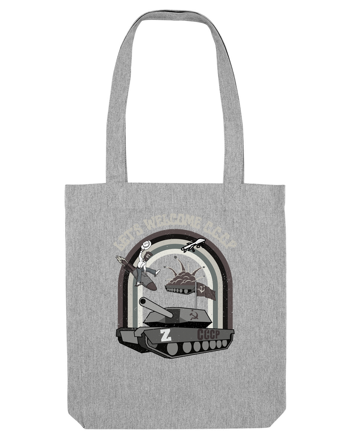 Sacoșă textilă Heather Grey