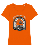 Let's Welcome C.C.C.P. Tricou mânecă scurtă guler larg fitted Damă Expresser
