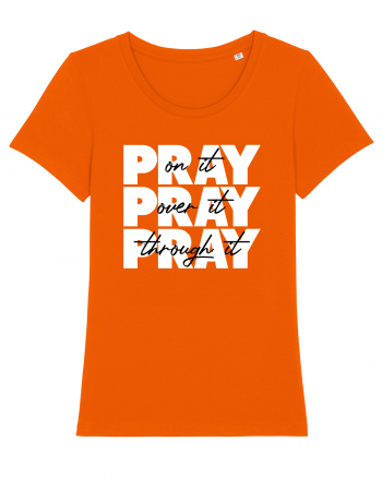 PRAY PRAY PRAY Bright Orange