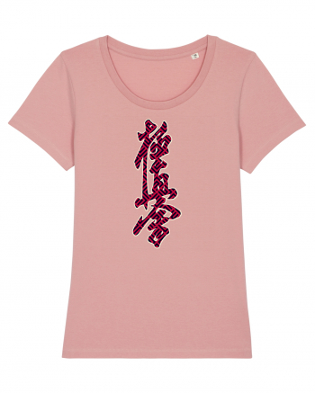 Kyokushin Karate Kanji Canyon Pink