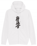 Kyokushin Karate Kanji Hanorac cu fermoar Unisex Connector