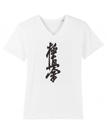 Kyokushin Karate Kanji White