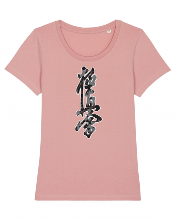 Kyokushin Karate Kanji Canyon Pink