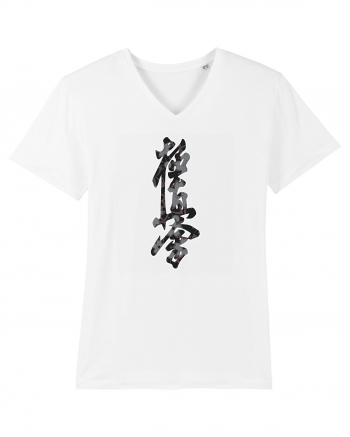 Kyokushin Karate Kanji White