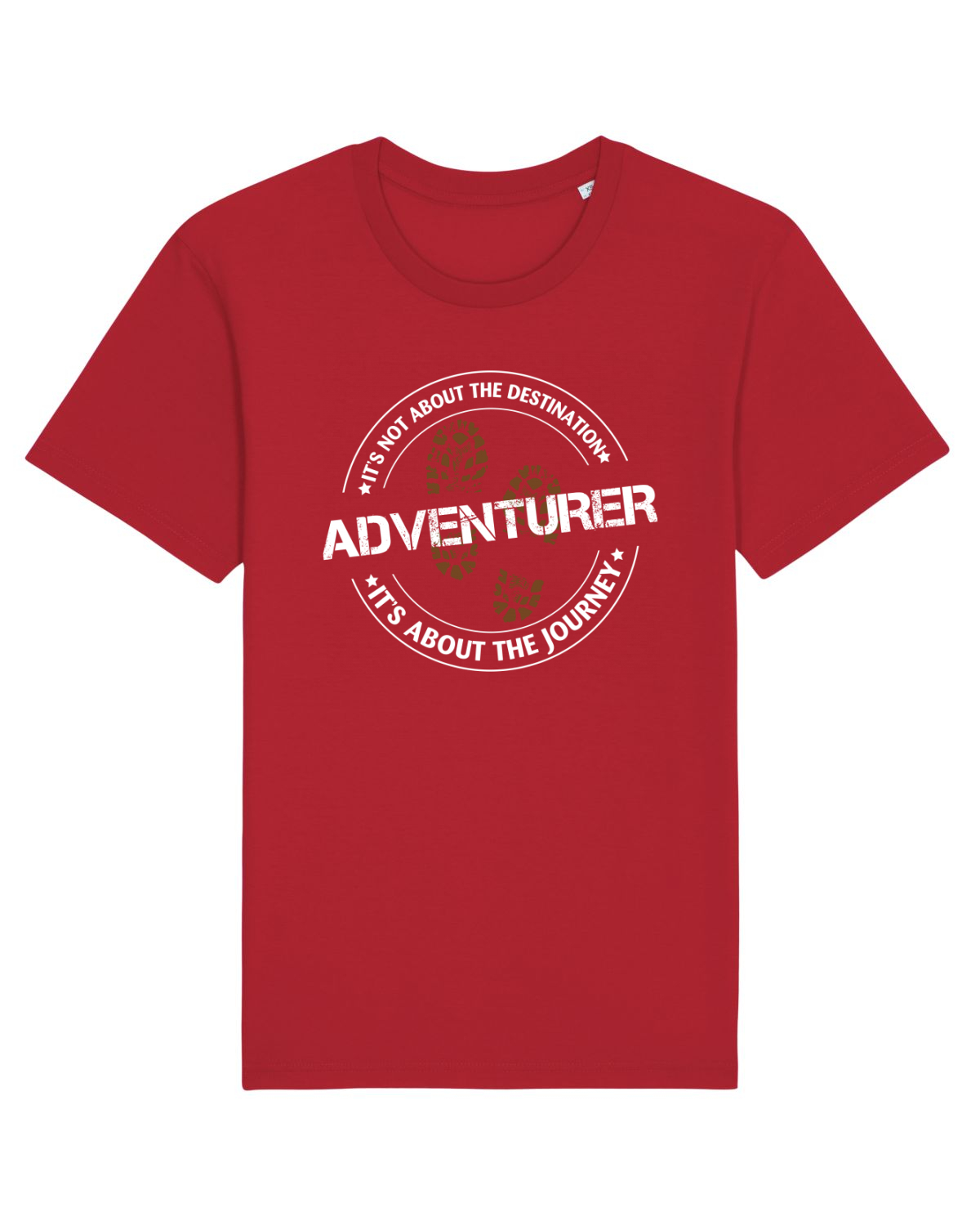 Tricou mânecă scurtă Unisex Rocker Red