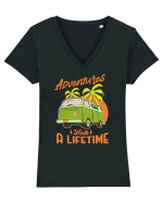 Adventures Worth a Lifetime Tricou mânecă scurtă guler V Damă Evoker