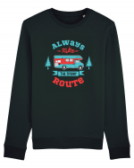 Always Take the Scenic Route Bluză mânecă lungă Unisex Rise