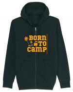 Born to Camp Hanorac cu fermoar Unisex Connector