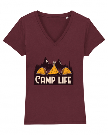 Camp Life Burgundy