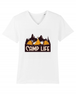 Camp Life Tricou mânecă scurtă guler V Bărbat Presenter