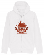 Campfire Drinking Team Hanorac cu fermoar Unisex Connector