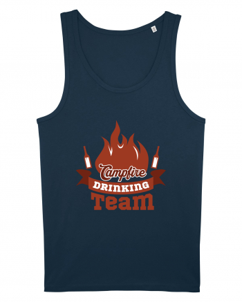 Campfire Drinking Team Navy