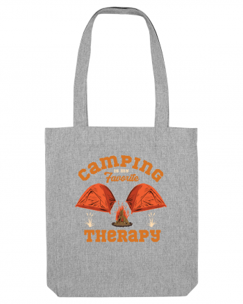 Camping is My Favorite Therapy Heather Grey