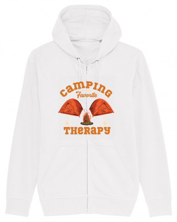 Camping is My Favorite Therapy White