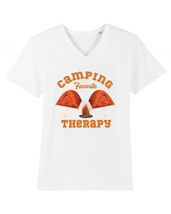 Camping is My Favorite Therapy White