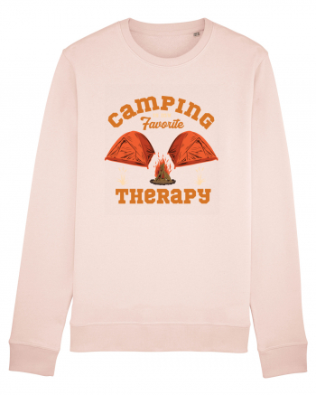 Camping is My Favorite Therapy Candy Pink