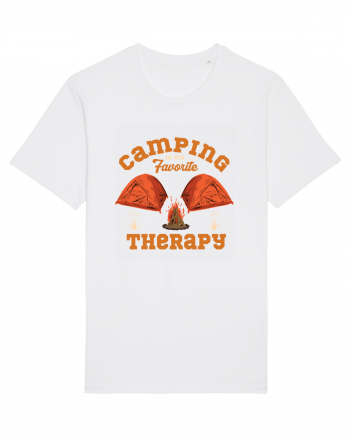 Camping is My Favorite Therapy White