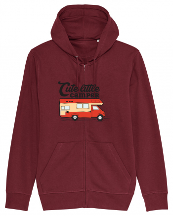 Cute Little Camper Burgundy