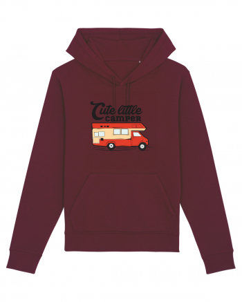 Cute Little Camper Burgundy