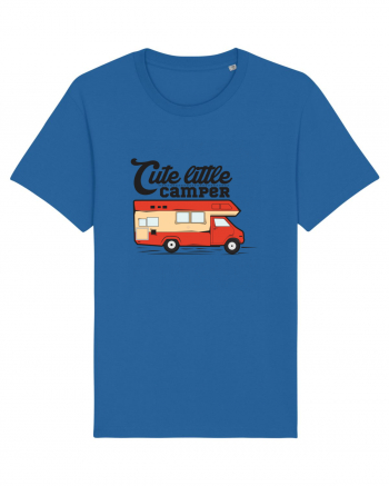 Cute Little Camper Royal Blue