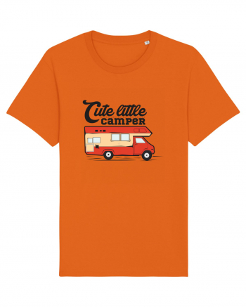 Cute Little Camper Bright Orange