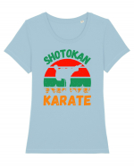 Shotokan Karate Tricou mânecă scurtă guler larg fitted Damă Expresser