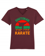 Shotokan Karate Tricou mânecă scurtă guler V Bărbat Presenter