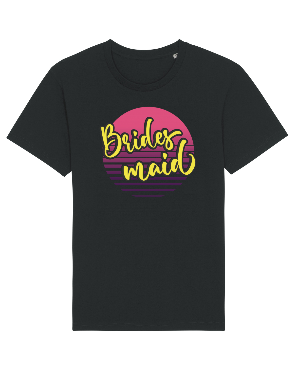 Tricou mânecă scurtă Unisex Rocker Black