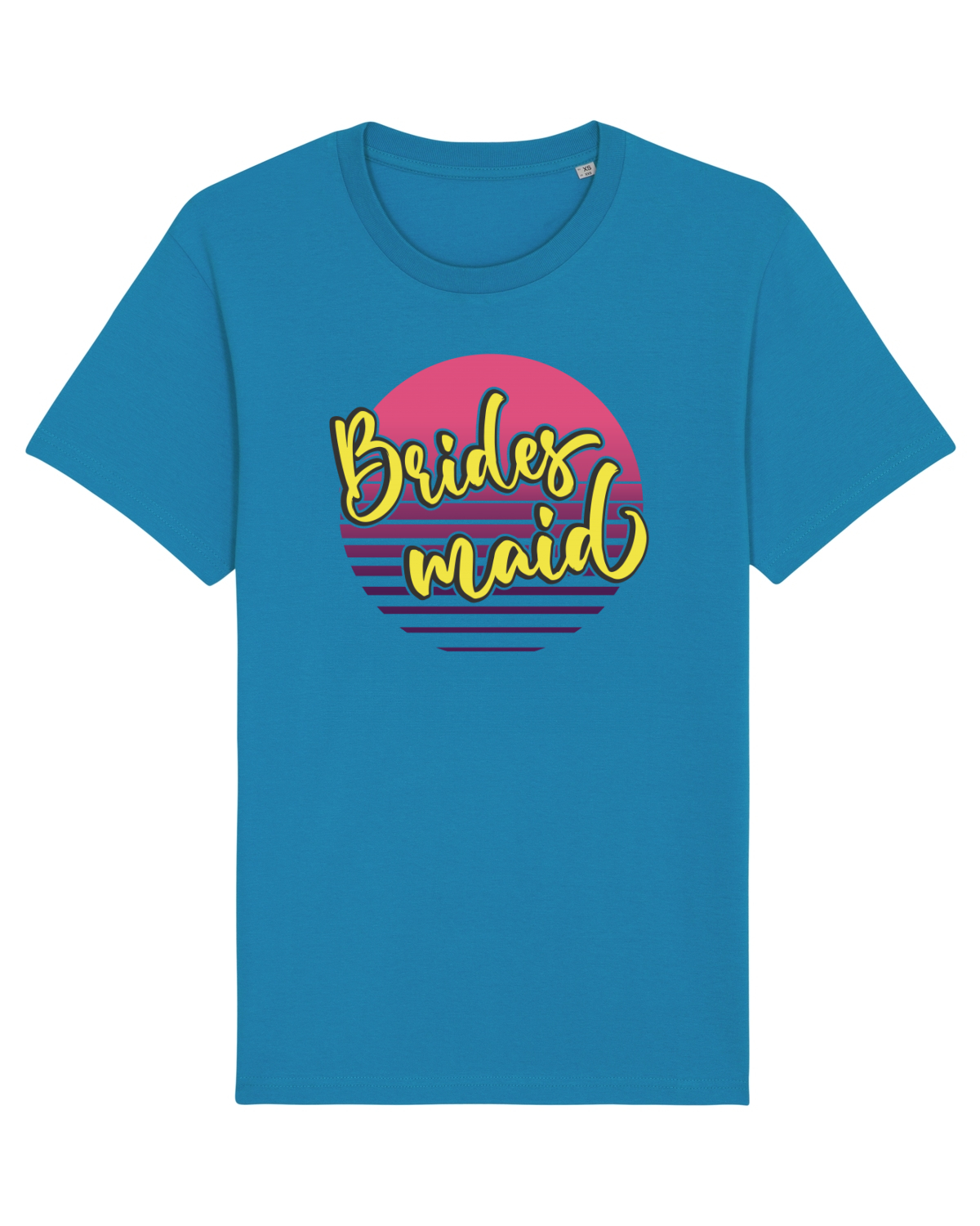 Tricou mânecă scurtă Unisex Rocker Azur