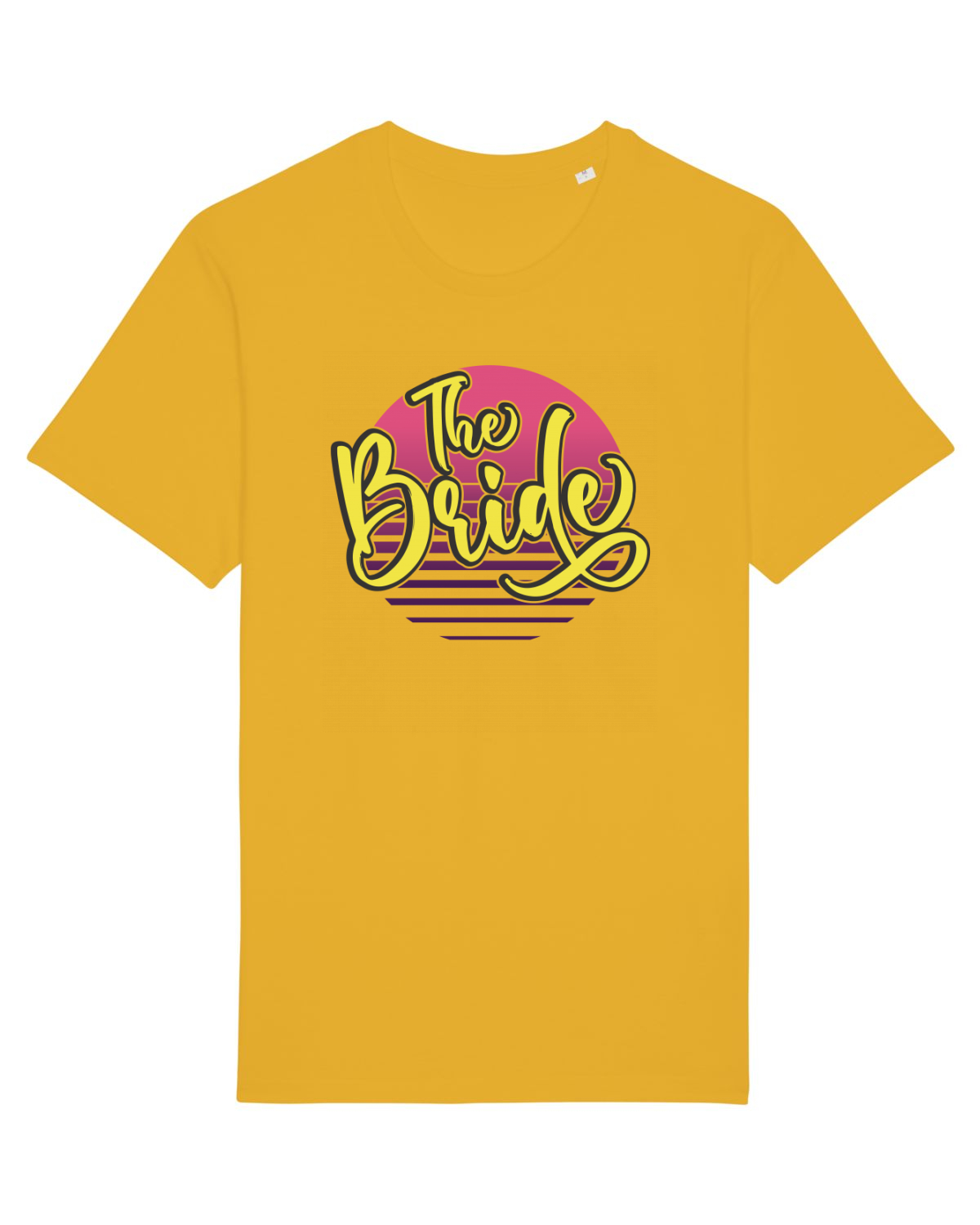 Tricou mânecă scurtă Unisex Rocker Spectra Yellow