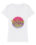 Girls party - The crazy one Tricou mânecă scurtă guler V Damă Evoker