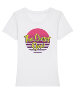 Girls party - The crazy one Tricou mânecă scurtă guler larg fitted Damă Expresser