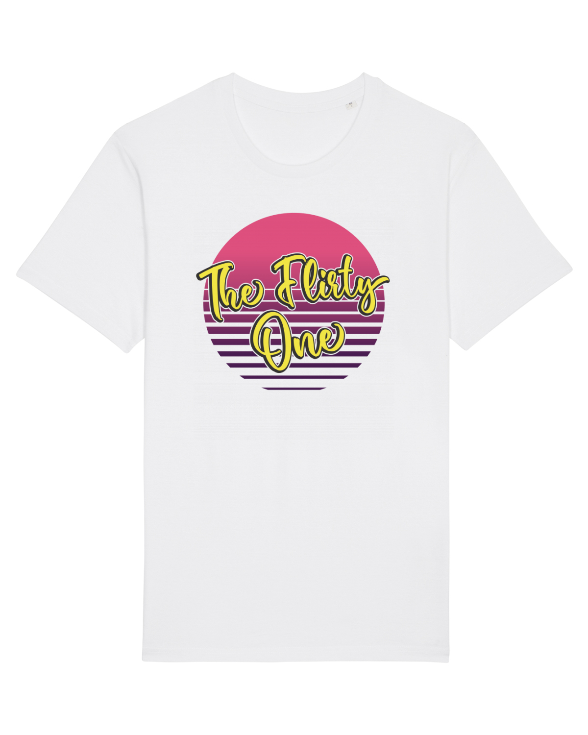 Tricou mânecă scurtă Unisex Rocker White
