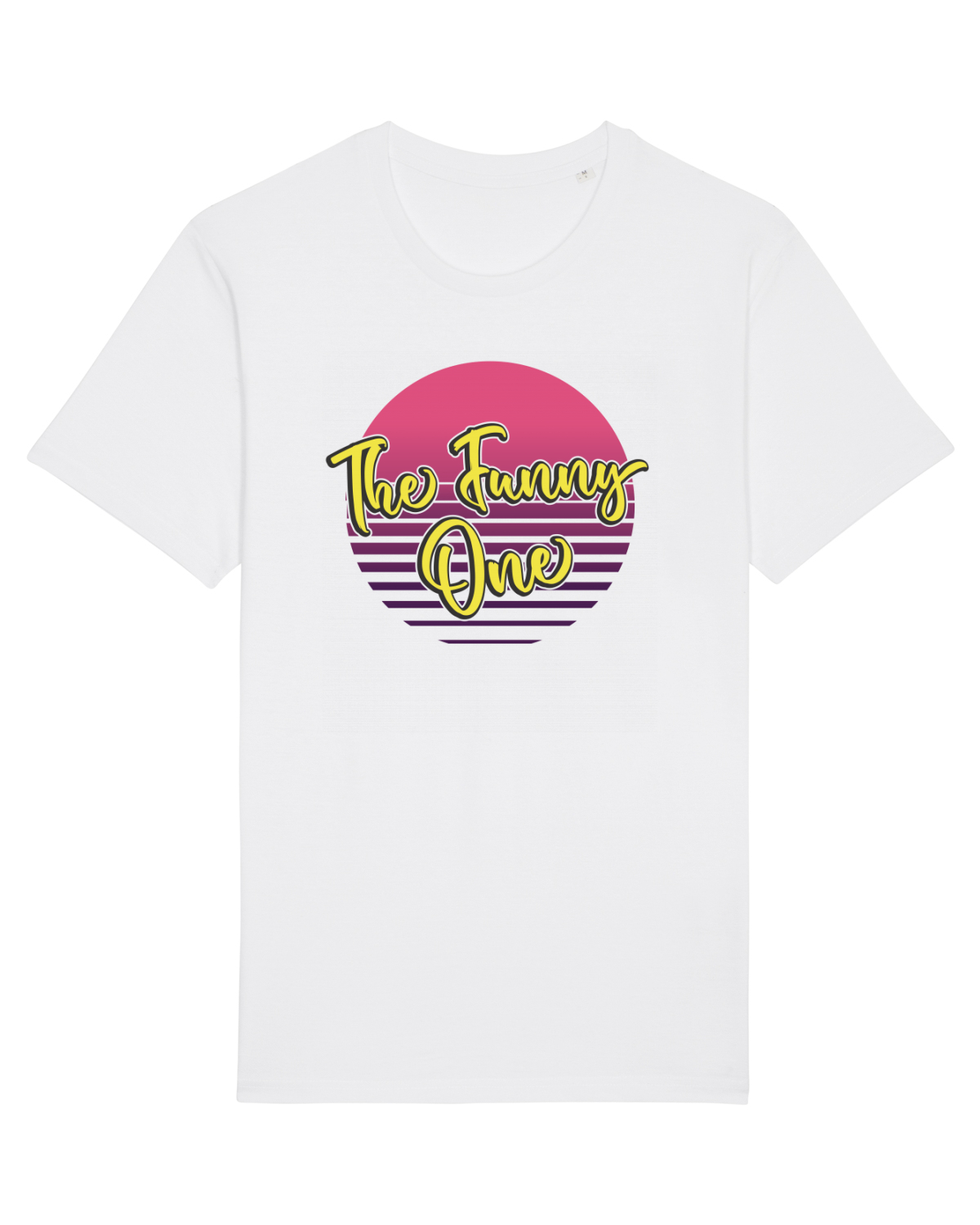 Tricou mânecă scurtă Unisex Rocker White
